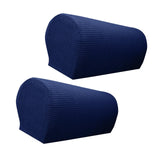 Maxbell Armchair Covers Furniture Protector Arm Covers for Bedroom  Dark Blue