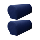 Maxbell Armchair Covers Furniture Protector Arm Covers for Bedroom  Dark Blue