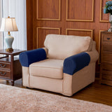 Maxbell Armchair Covers Furniture Protector Arm Covers for Bedroom  Dark Blue