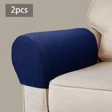 Maxbell Armchair Covers Furniture Protector Arm Covers for Bedroom  Dark Blue