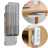 Maxbell Socket Fixer Cable Management Organizer Self Adhesived office Household Transparent