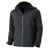 Maxbell 4 Areas Heated Jacket Outwear Zip Hoodie Hooded Workwear Long Sleeves Jacket M