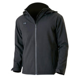 Maxbell 4 Areas Heated Jacket Outwear Zip Hoodie Hooded Workwear Long Sleeves Jacket XL