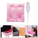 Maxbell Electric Heating Pad Comfortable USB Warm for Car Bedroom  Pink