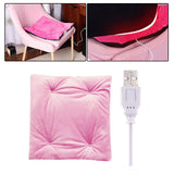Maxbell Electric Heating Pad Comfortable USB Warm for Car Bedroom  Pink