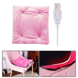 Maxbell Electric Heating Pad Comfortable USB Warm for Car Bedroom  Pink