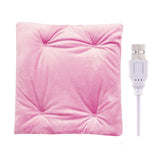 Maxbell Electric Heating Pad Comfortable USB Warm for Car Bedroom  Pink