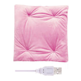 Maxbell Electric Heating Pad Comfortable USB Warm for Car Bedroom  Pink