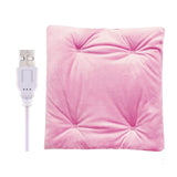 Maxbell Electric Heating Pad Comfortable USB Warm for Car Bedroom  Pink