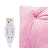 Maxbell Electric Heating Pad Comfortable USB Warm for Car Bedroom  Pink