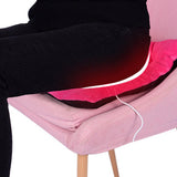 Maxbell Electric Heating Pad Comfortable USB Warm for Car Bedroom  Rose Red