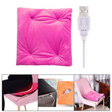Maxbell Electric Heating Pad Comfortable USB Warm for Car Bedroom  Rose Red