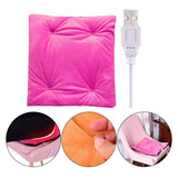 Maxbell Electric Heating Pad Comfortable USB Warm for Car Bedroom  Rose Red