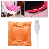 Maxbell Electric Heating Pad Comfortable USB Warm for Car Bedroom  Orange