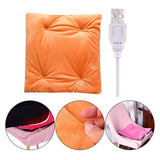 Maxbell Electric Heating Pad Comfortable USB Warm for Car Bedroom  Orange