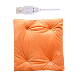 Maxbell Electric Heating Pad Comfortable USB Warm for Car Bedroom  Orange