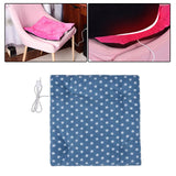 Maxbell Electric Heating Pad Comfortable USB Warm for Car Bedroom  Blue