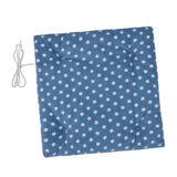 Maxbell Electric Heating Pad Comfortable USB Warm for Car Bedroom  Blue