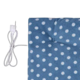 Maxbell Electric Heating Pad Comfortable USB Warm for Car Bedroom  Blue