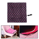 Maxbell Electric Heating Pad Comfortable USB Warm for Car Bedroom  Black Pink