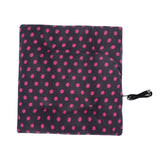 Maxbell Electric Heating Pad Comfortable USB Warm for Car Bedroom  Black Pink