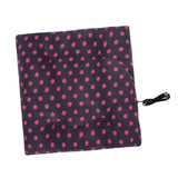 Maxbell Electric Heating Pad Comfortable USB Warm for Car Bedroom  Black Pink