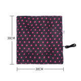 Maxbell Electric Heating Pad Comfortable USB Warm for Car Bedroom  Black Pink