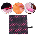 Maxbell Electric Heating Pad Comfortable USB Warm for Car Bedroom  Black Pink