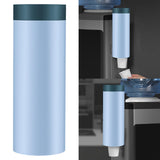 Maxbell Cup Dispenser Household Reusable Automatic Remover for Party Office Wall Blue