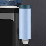 Maxbell Cup Dispenser Household Reusable Automatic Remover for Party Office Wall Blue