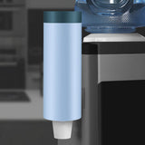 Maxbell Cup Dispenser Household Reusable Automatic Remover for Party Office Wall Blue