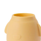 Maxbell 16Pcs Silicone Chair Leg Floor Protectors Replacable for Furniture Couch Round and Yellow