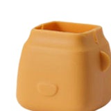 Maxbell 16Pcs Silicone Chair Leg Floor Protectors Replacable for Furniture Couch Square and Yellow