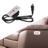 Maxbell 2 Button 5 pin Handset for Power Recliners and Lift Chairs