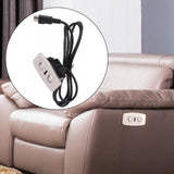 Maxbell 2 Button 5 pin Handset for Power Recliners and Lift Chairs