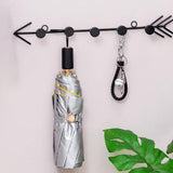 Maxbell Wall Mounted Clothes Hangers Hat Towel Hanger for Kitchen Fitting Room Style B