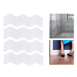 Maxbell 12x Waterproof Anti Slip Strips firm s Shaped for Floor Bath Tub Stairs