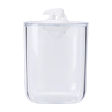 Maxbell Multipurpose Makeup Cotton Pad Organizer Transparent for Bathroom Restroom Bear