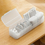 Maxbell Multifunctional Cable Management Box Cord Management for Cables White