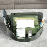 Maxbell Decorative Napkin Storage Organizer with Tray Napkin Holder for Desk Office