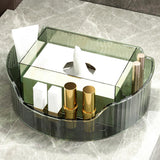 Maxbell Decorative Napkin Storage Organizer with Tray Napkin Holder for Desk Office