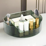 Maxbell Decorative Napkin Storage Organizer with Tray Napkin Holder for Desk Office