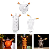Maxbell Cocktail Glass Mandarin Duck Drink Specific Glassware for Hotel Decoration style A