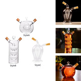 Maxbell Cocktail Glass Mandarin Duck Drink Specific Glassware for Hotel Decoration style A