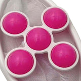 Maxbell Washing Machine Hair Cleanin Hair Remover Net Pouch Laundry Accessories Pink
