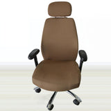 Maxbell Office Chair Covers Chair Protector Covers Removable Brown