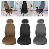 Maxbell Office Chair Covers Chair Protector Covers Removable Brown