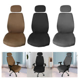 Maxbell Office Chair Covers Chair Protector Covers Removable Brown