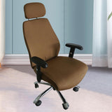 Maxbell Office Chair Covers Chair Protector Covers Removable Brown