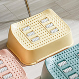 Maxbell Under Desk Foot Rest Ergonomic Foot Rest Comfortable Compact for Home Gaming Yellow